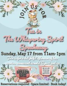 TEA IN THE WHISPERING SPIRIT SPEAKEASY