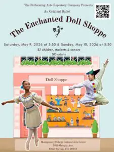 The Enchanted Doll Shoppe Ballet, at The Montgomery College Cultural Arts Center