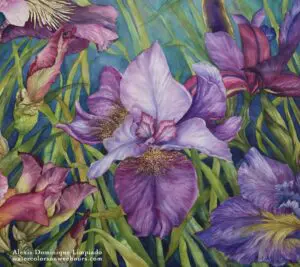 “Watercolors on Wee Hours” by Alexis Limpiado