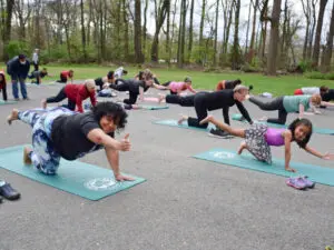 Unwind Outdoors with Sunset Yoga