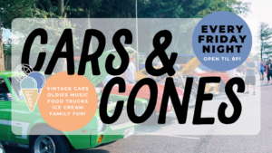 Cars & Cones at The Family Room with Bangin’ BBQ + Trophy Night!