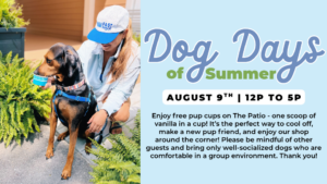 Dog Days of Summer – Free Pup Cup at The Family Room
