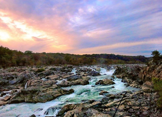 Great Falls Overlook in Montgomery County, Maryland