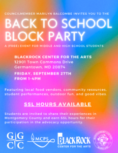 Back to School Block Party!