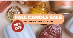 Fall Candle Sale