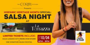 Salsa Night at La Terrazza with Rising Star Studio