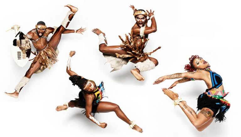 step afrika dancers cut out against a white background 768x439