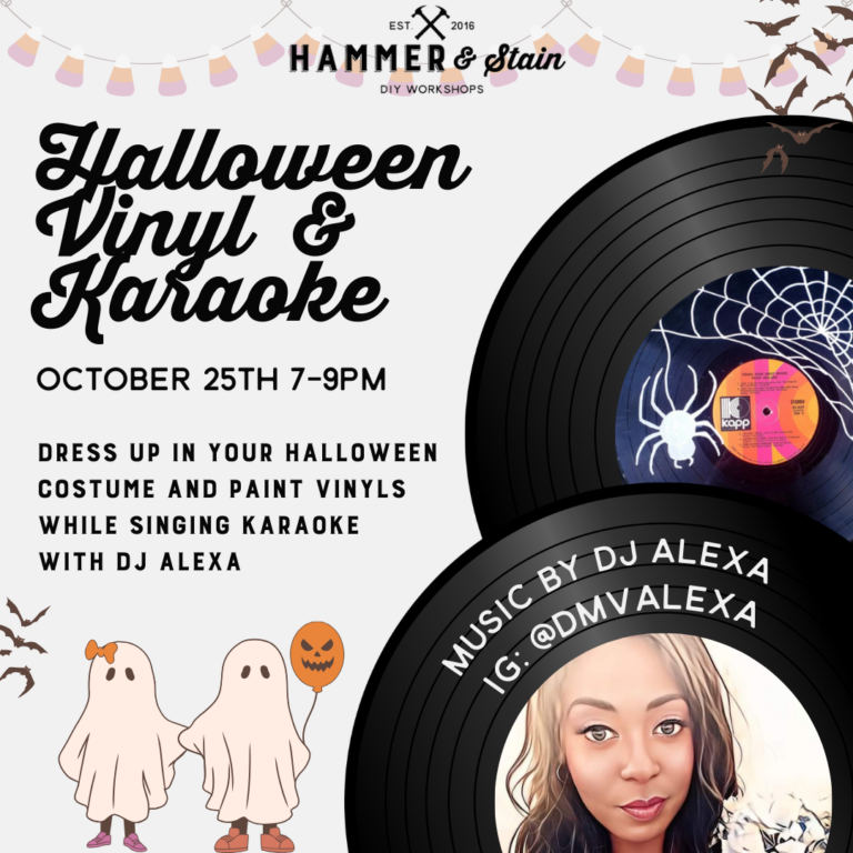 1025 Halloween Vinyl Karaoke 1 768x768