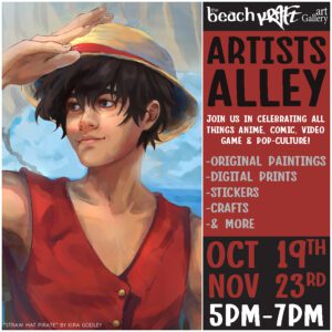 Highly Animated Art Exhibition and Artist’s Alley Reception Event