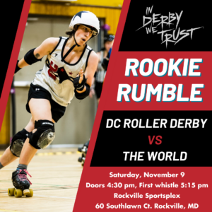 DC Roller Derby Rookie Rumble!