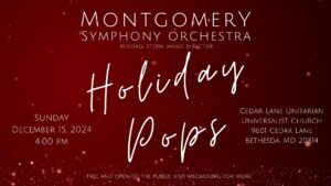 MSO Winter Concert: Holiday Pops