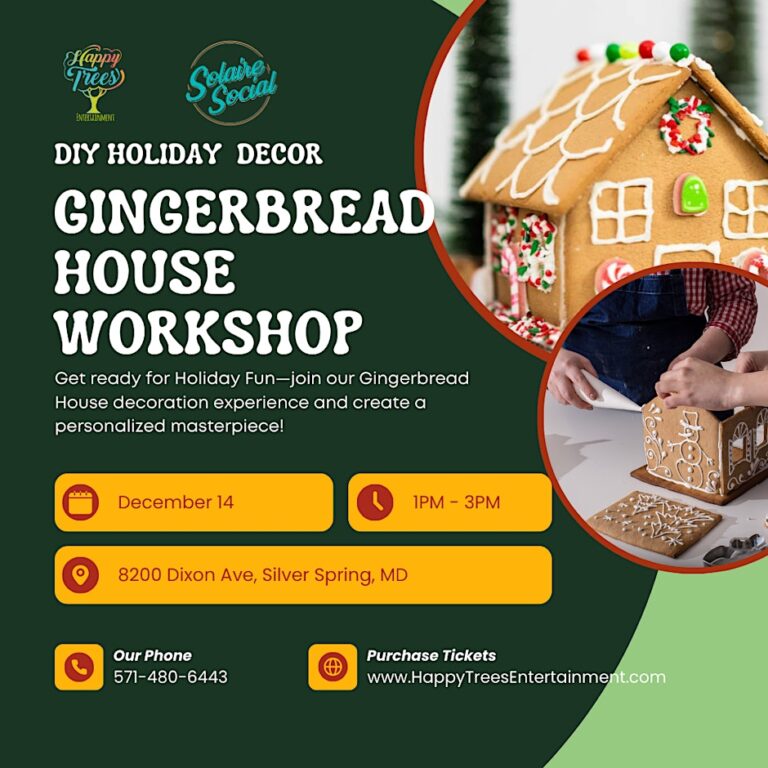 gingerbread House workshop 768x768