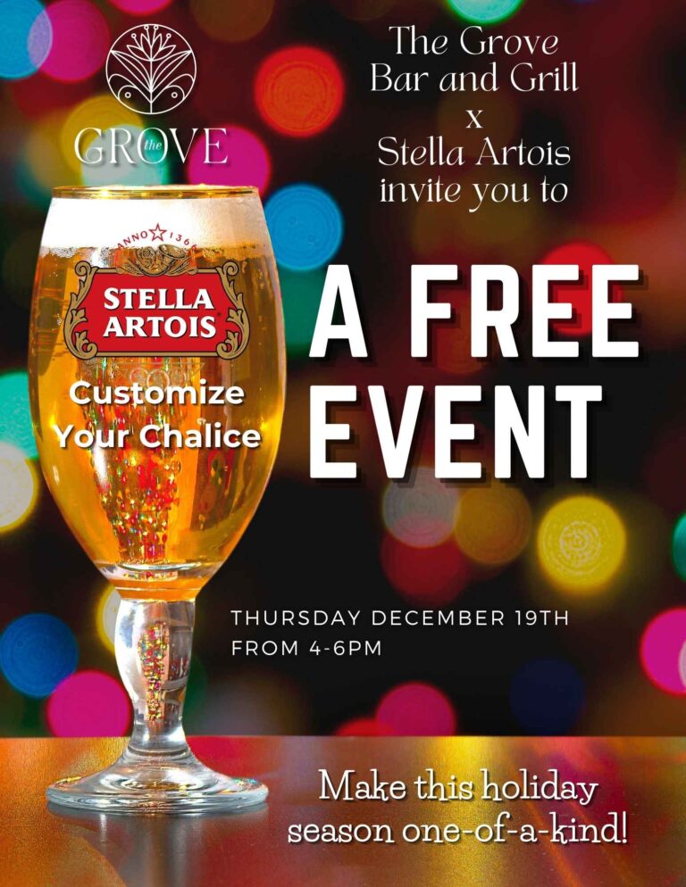 The Grove Bar and Grill x Stella Artois 768x994