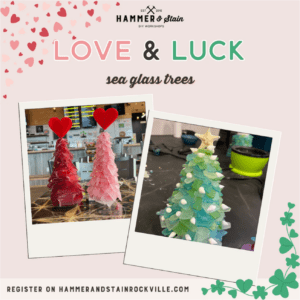 Love & Luck Sea Glass Trees