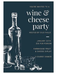 Wine and Cheese Party