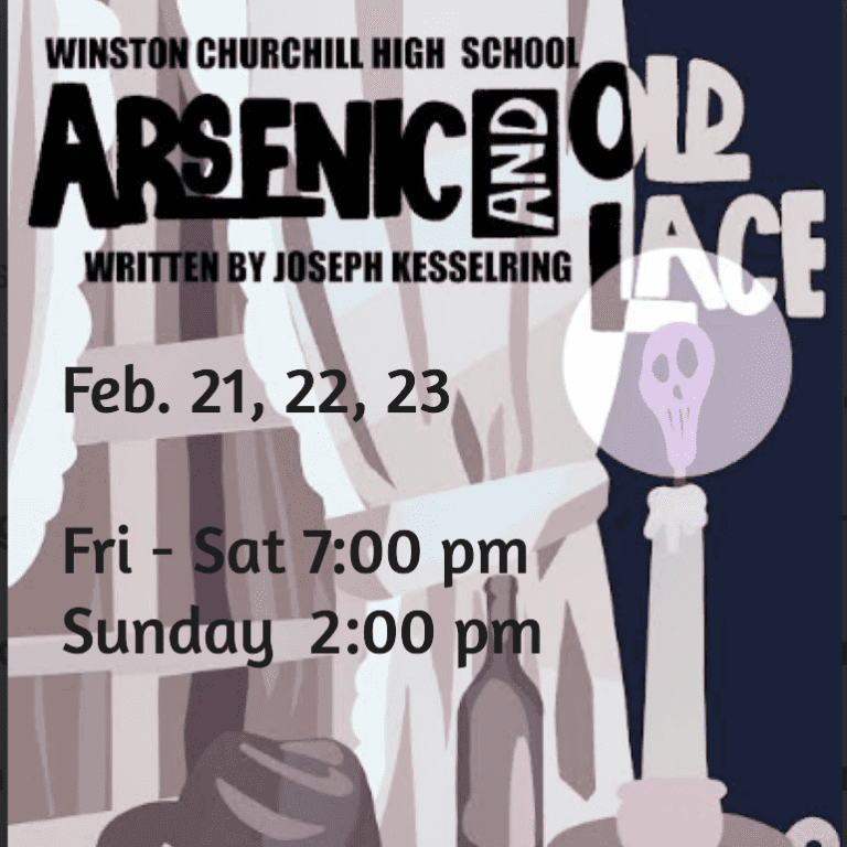 Arsenic and Old Lace Poster Square 768x768