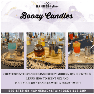 Boozy Candles Workshop