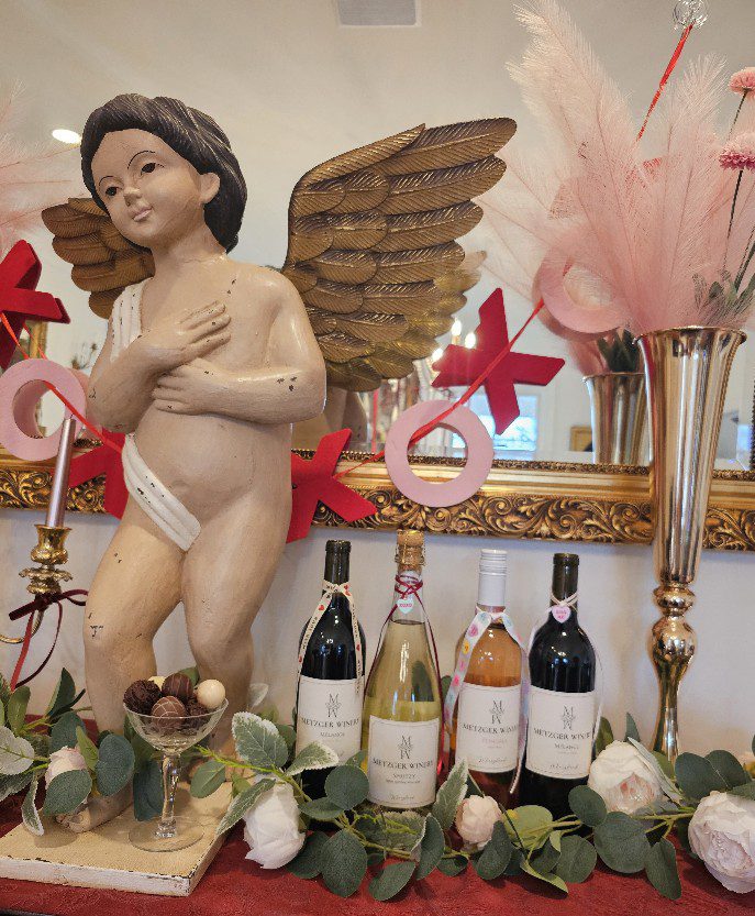 pic of cupid and wine