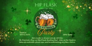 Hip Flask Rooftop’s St. Patrick’s Party