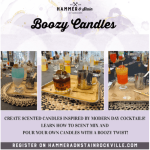 Boozy Candle Workshop