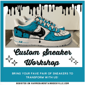 Painted Sneakers