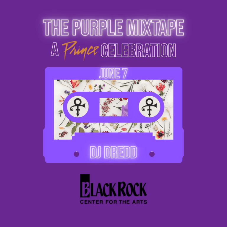 The Purple Mixtape Square IG Neon blackrock logo 2 3 768x768