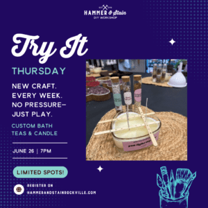 Try It Thursday: Custom Bath Teas & Candle
