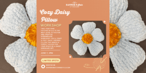 Cozy Daisy Pillow