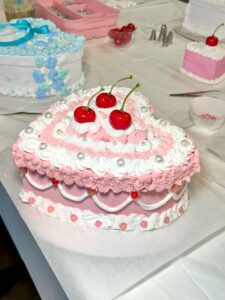 Faux Cake Decorating
