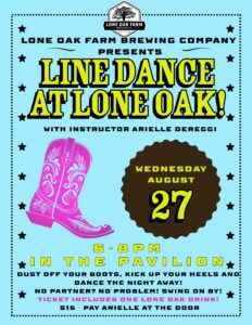 LINE DANCE AT LONE OAK FARM BREWING COMPANY!