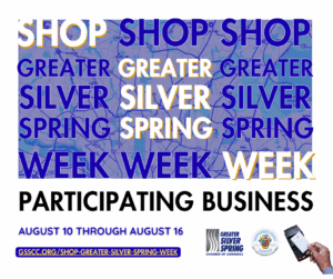 Shop Greater Silver Spring Week!