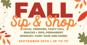 Fall Sip & Shop