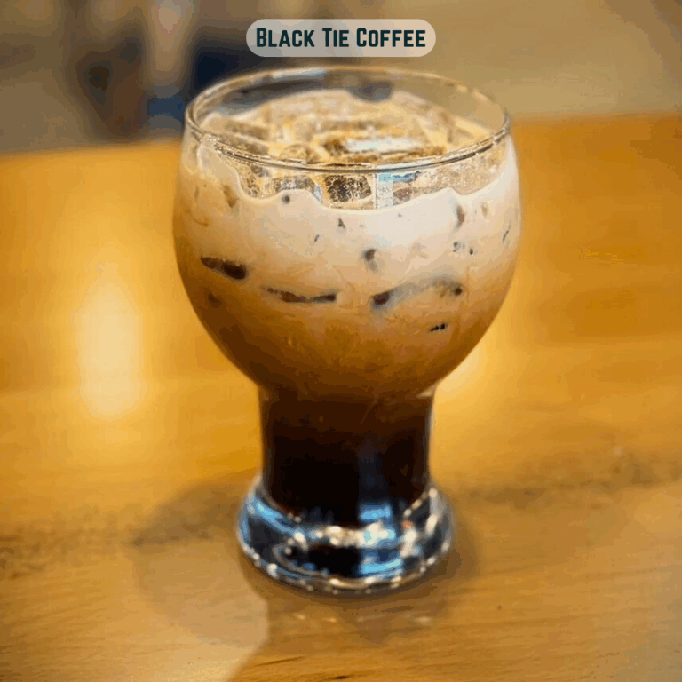 Black Tie Coffee with name instagram 768x768