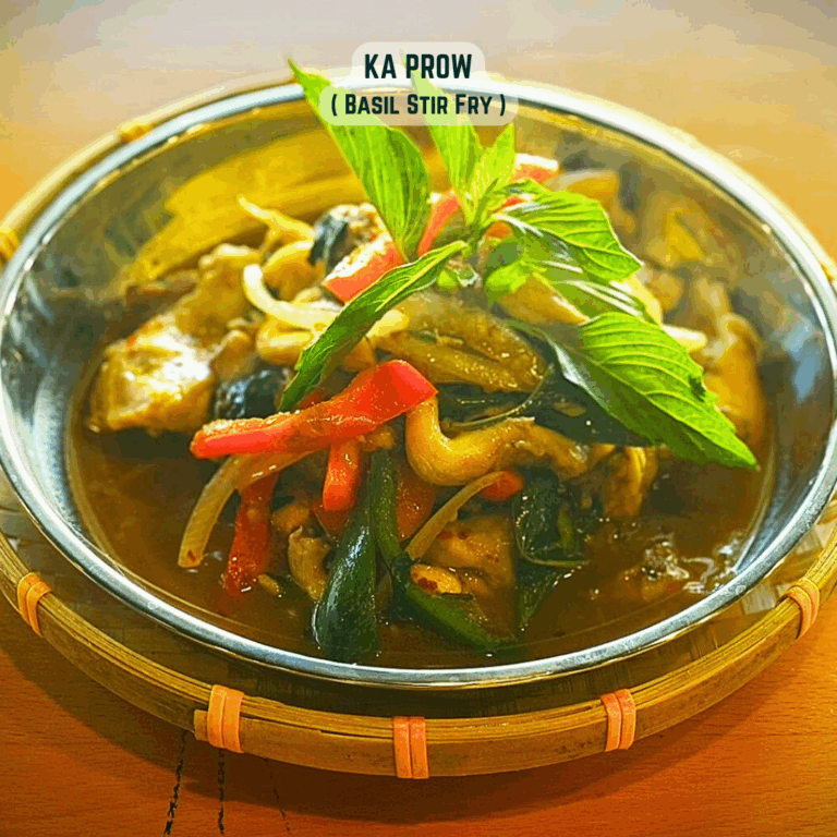 Ka Prow with mushroom Basil Stir Fry with name instagram 768x768