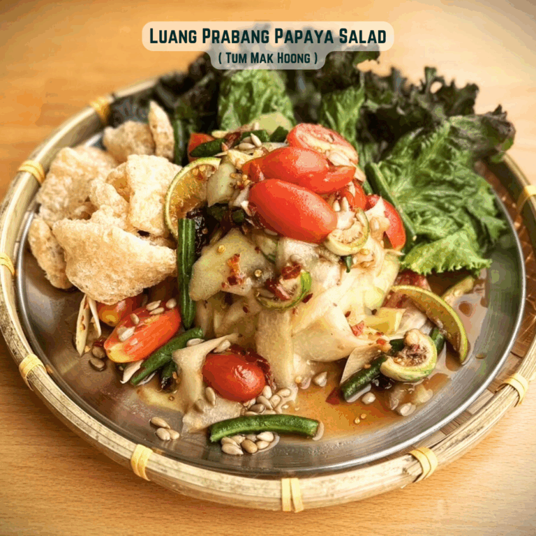 Luang Prabang Papaya Salad With Name Instagram 768x768