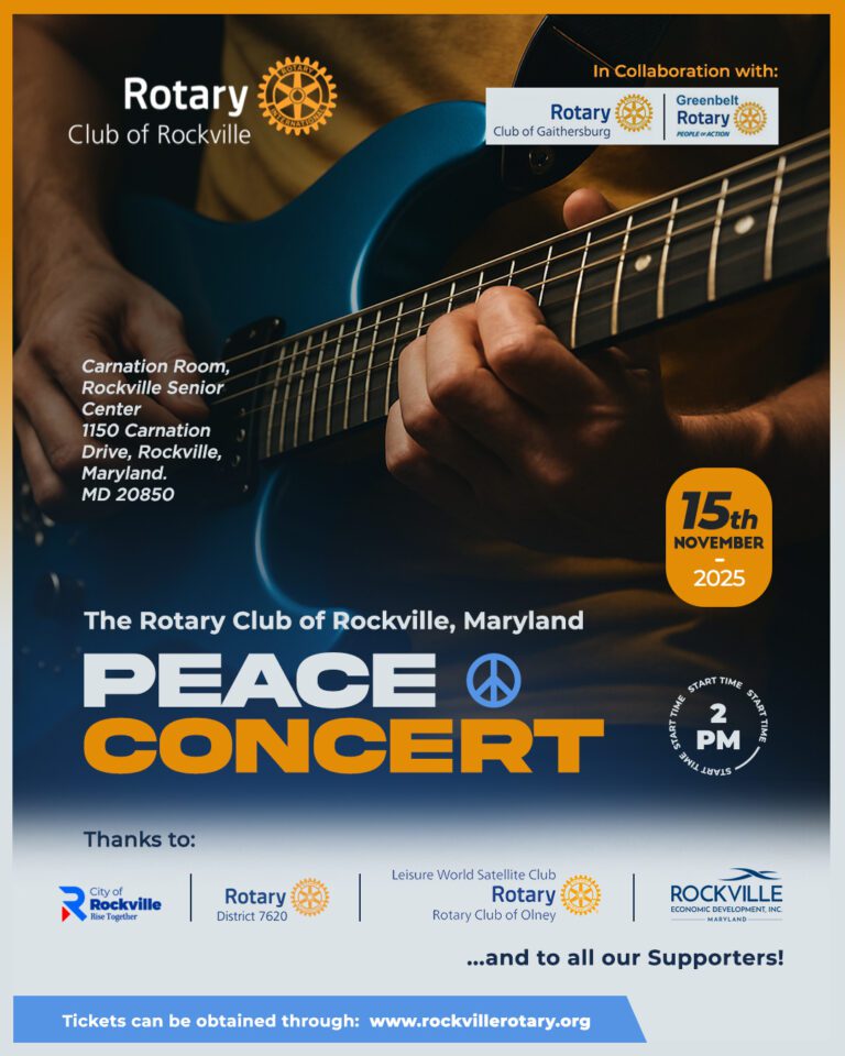 Rotary Club of Rockville Peace Concert Flyer 768x960