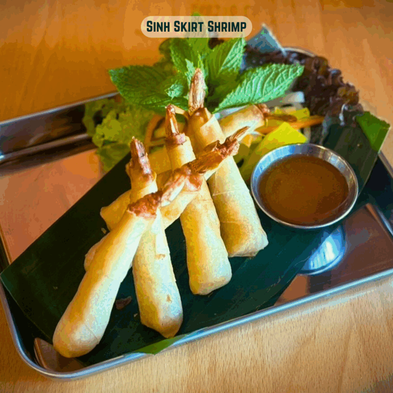 Sinh Skirt Shrimp with name instagram 768x768