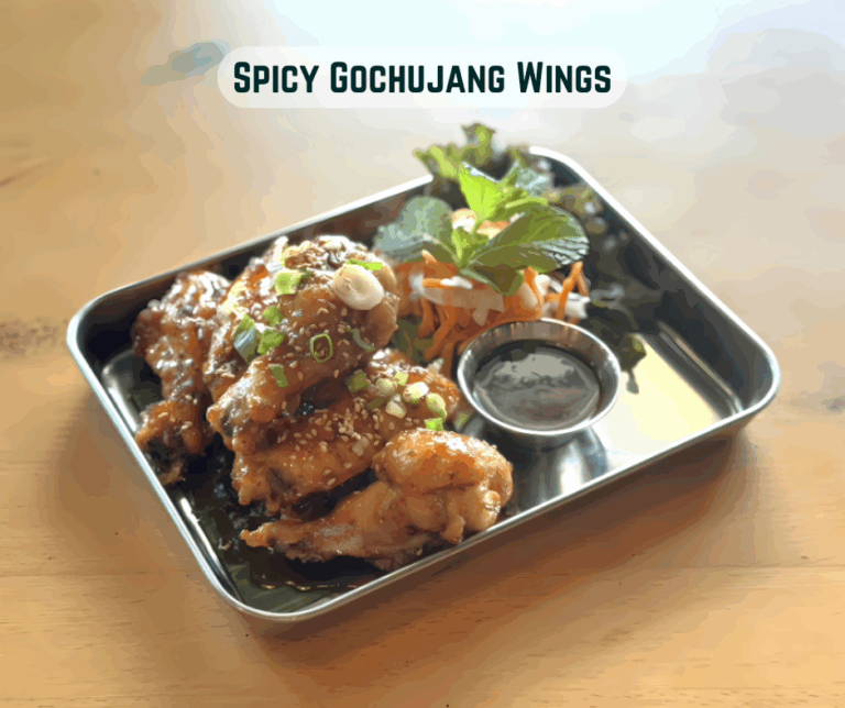 Spicy Gochujang Wings with name instagram 768x644