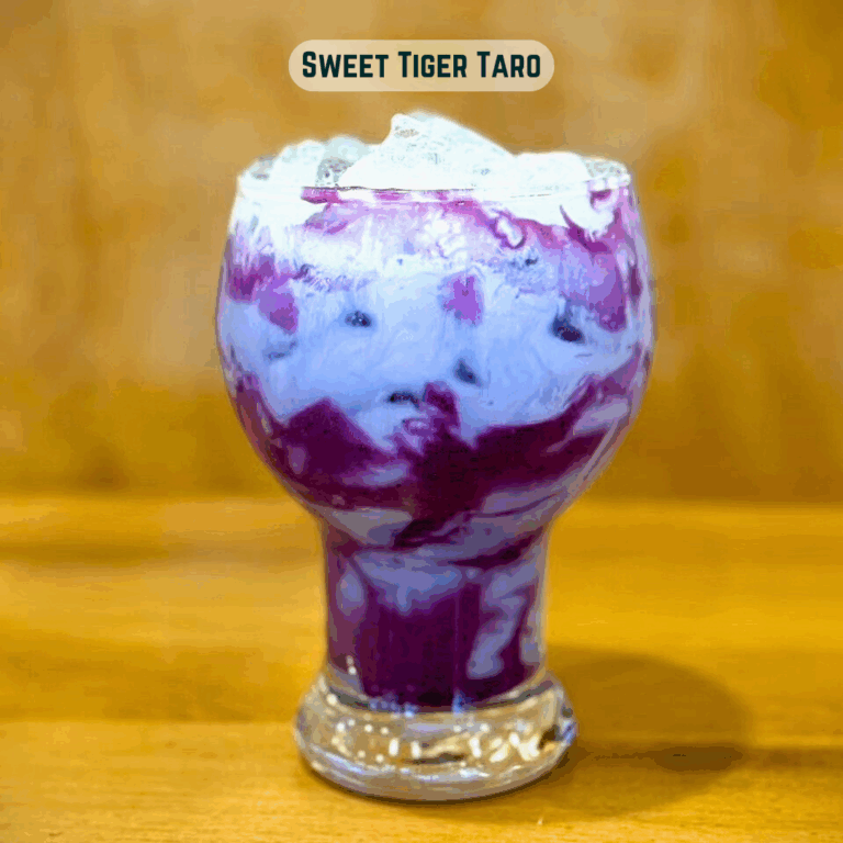 Sweet Tiger Taro with name instagram 768x768
