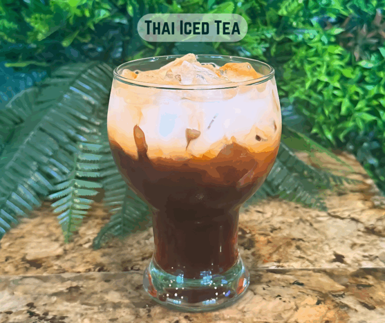 Thai Iced Tea with name instagram 768x644