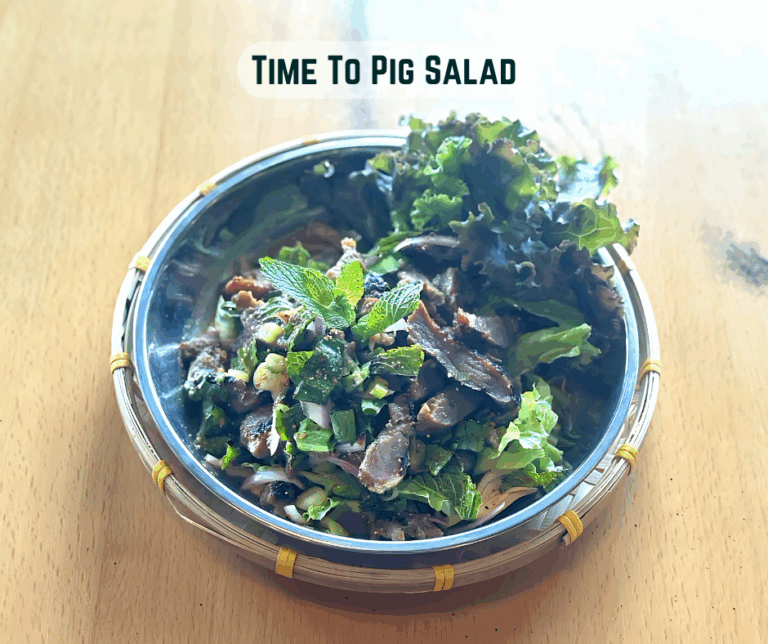 Time to Pig Salad with name instagram 768x644