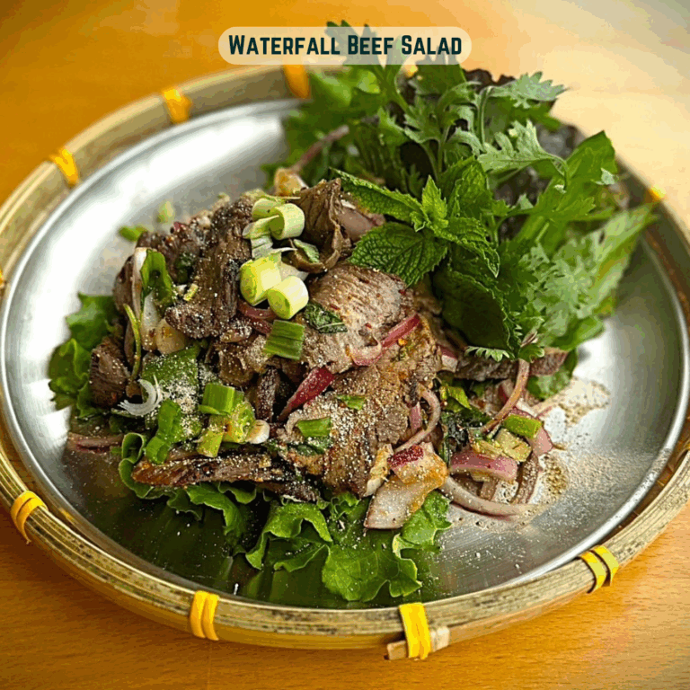 Waterfall Beef Salad with name instagram 768x768