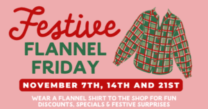 Festive Flannel Friday