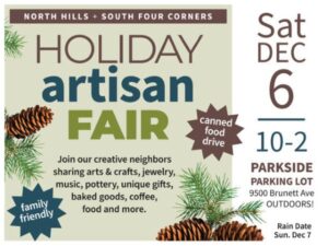 North Hills + South Four Corners Holiday Artisan Fair