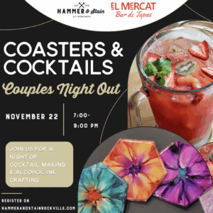 Coasters & Cocktails Couples Night