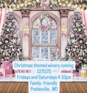 Metzger Winery’s Christmas Pop-up Tasting Room