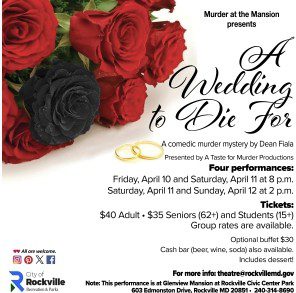 Murder at the Mansion presents “A Wedding to Die For”