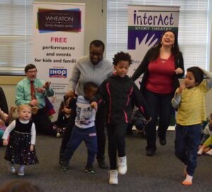 InterAct Story Theatre’s Wheaton Family Theatre Series presents Books Alive with InterAct Story Theatre’s Ali Oliver-Krueger