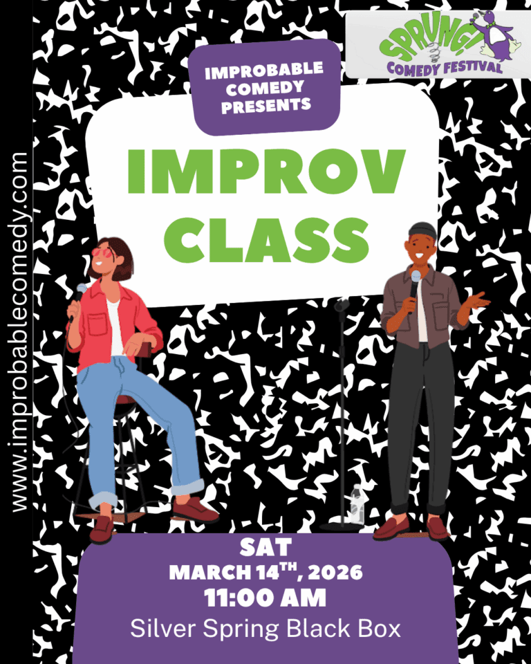 Improv Saturday March 14 1045am 768x960