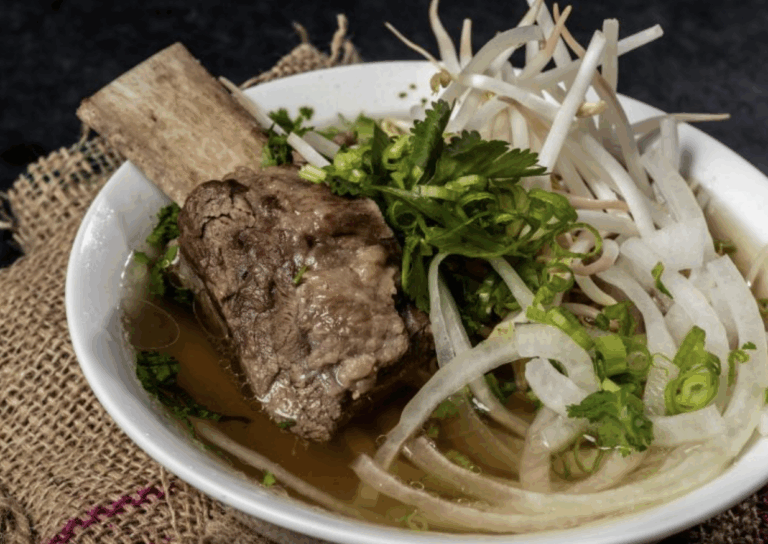 PhoLuscious Beef Back Rib Pho Noodle Soup